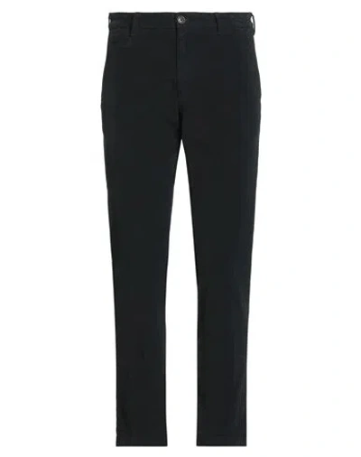 40weft Man Pants Midnight Blue Size 38 Cotton, Elastane