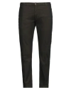 40weft Man Pants Midnight Blue Size 38 Cotton, Polyester, Viscose, Elastane