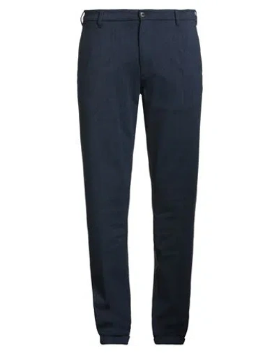 40weft Man Pants Midnight Blue Size 38 Viscose, Polyamide, Eco Polyester