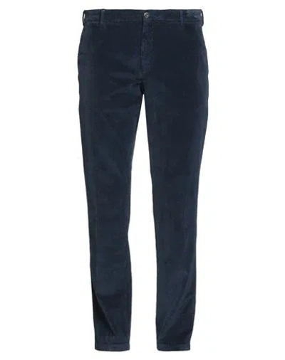40weft Man Pants Midnight Blue Size 40 Cotton, Modal, Elastane