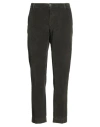 40weft Man Pants Military Green Size 36 Cotton