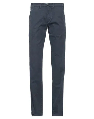 40weft Casual Pants In Navy Blue
