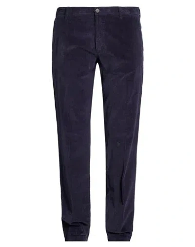 40weft Man Pants Navy Size 28 Cotton, Tencel, Elastane