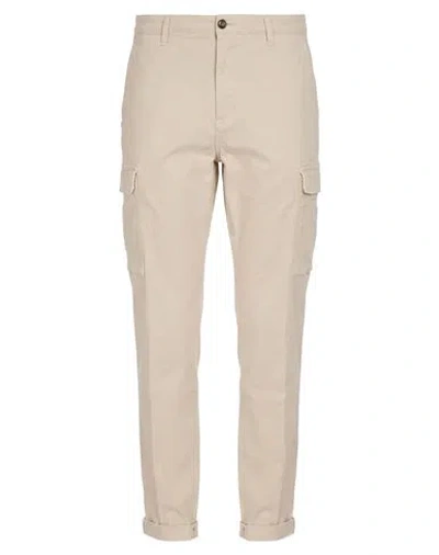 40weft Man Pants Off White Size 30 Cotton, Elastane