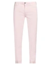 40weft Man Pants Pink Size 32 Cotton, Elastane In Pink
