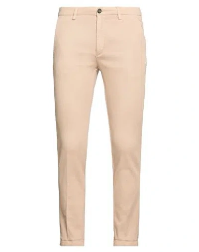 40weft Man Pants Sand Size 38 Tencel, Cotton, Elastane In Nude