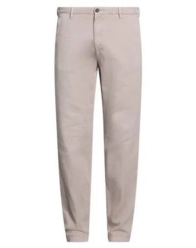 40weft Man Pants Taupe Size 40 Tencel, Cotton, Elastane In Brown
