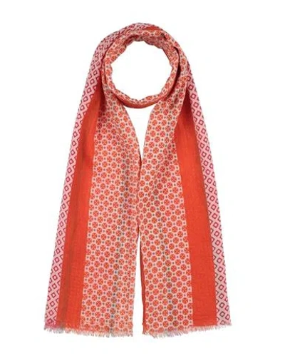 40weft Man Scarf Red Size - Cotton