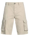 40weft Man Shorts & Bermuda Shorts Beige Size 28 Cotton In Neutral