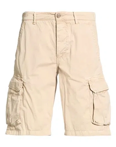 40weft Man Shorts & Bermuda Shorts Beige Size 28 Cotton In Neutral