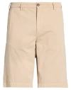 40weft Man Shorts & Bermuda Shorts Beige Size 38 Cotton In Neutral