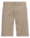 40weft Man Shorts & Bermuda Shorts Khaki Size 42 Cotton In Beige