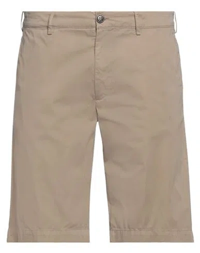 40weft Man Shorts & Bermuda Shorts Khaki Size 42 Cotton In Beige