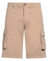 40weft Man Shorts & Bermuda Shorts Light Brown Size 28 Cotton In Beige