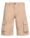40weft Man Shorts & Bermuda Shorts Sand Size 36 Cotton In Beige