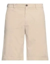 40weft Man Shorts & Bermuda Shorts Sand Size 38 Cotton In Beige