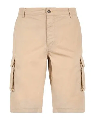 40weft Man Shorts & Bermuda Shorts Sand Size 42 Cotton In Beige
