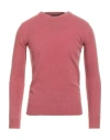 40weft Man Sweater Antique Rose Size S Wool, Nylon In Pink