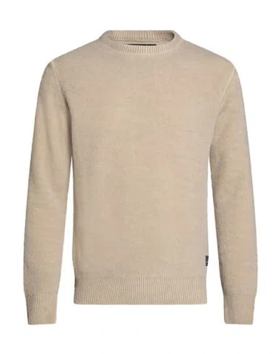 40weft Man Sweater Beige Size M Wool, Polyamide In Multi