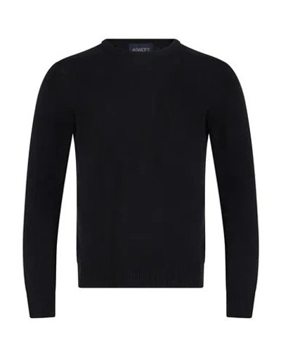 40weft Man Sweater Black Size S Wool, Nylon