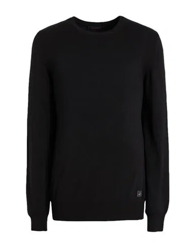 40weft Man Sweater Black Size Xl Polyamide, Viscose