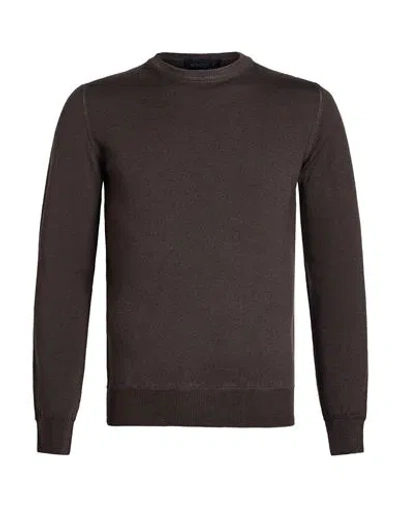 40weft Man Sweater Brown Size S Merino Wool