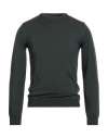 40weft Man Sweater Dark Green Size S Merino Wool
