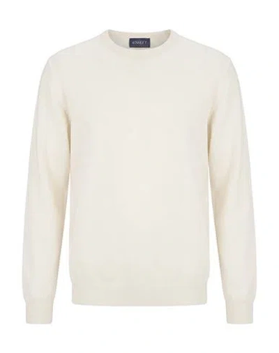 40weft Man Sweater Off White Size 3xl Merino Wool