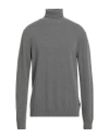 40weft Man Turtleneck Grey Size 3xl Wool, Nylon