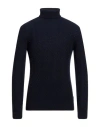40weft Man Turtleneck Midnight Blue Size 3xl Wool, Nylon
