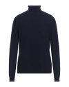 40weft Man Turtleneck Midnight Blue Size Xxl Wool, Nylon