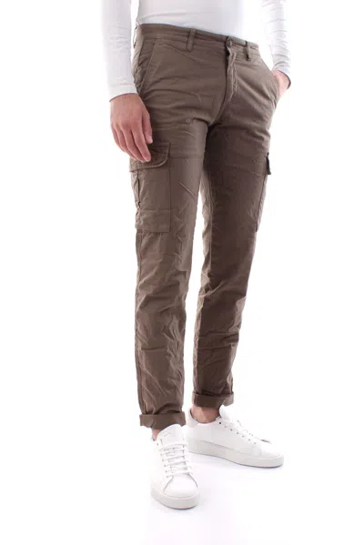 40weft Men's Trousers  Aiko 1684 - Compact Twill W347 In Animal Print