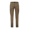 40weft Men's Trousers  Aikoc 1712 - Stretch Pima W893 In Gray