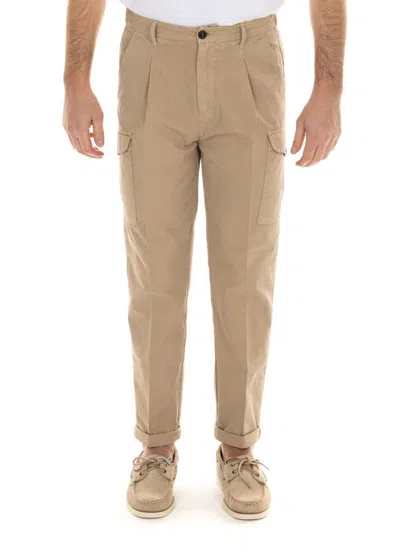 40weft Men's Trousers  Danny 2105 W1725 Sand In Brown