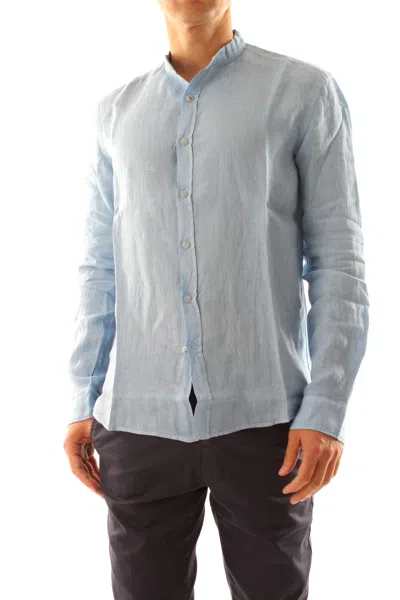 40weft Shirts Man  Wilbert 2141 W2311 In Blue