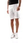 40weft Shorts And Bermuda Man  Mike 1273 40w441 White In White