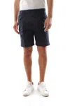 40weft Shorts And Bermuda Man  Mike 1273 W1738 Blue In Blue