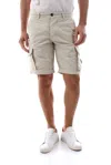 40weft Shorts And Bermuda Man  Nick 2122/1653 - 6874/1187 W1725 Ecru In White