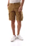 40weft Shorts And Bermuda Man  Nick 2645/2122/1653 W1101 Kaki In Brown
