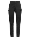40weft Woman Pants Midnight Blue Size 4 Cotton, Elastane