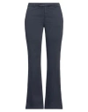40weft Woman Pants Midnight Blue Size 4 Cotton, Tencel, Elastane