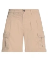 40weft Woman Shorts & Bermuda Shorts Sand Size 6 Cotton In Beige