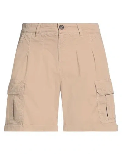 40weft Woman Shorts & Bermuda Shorts Sand Size 6 Cotton In Beige