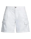 40weft Woman Shorts & Bermuda Shorts White Size 8 Cotton In White