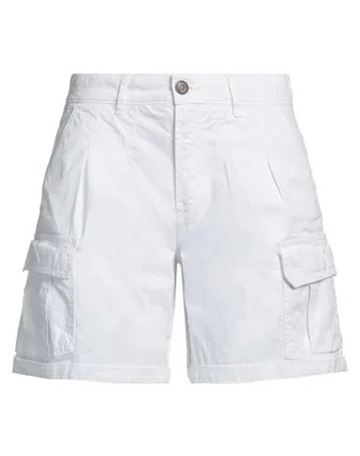 40weft Woman Shorts & Bermuda Shorts White Size 8 Cotton