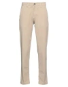 4/10 Four.ten Industry 4/10 Four. Ten Industry Man Pants Beige Size 40 Cotton, Elastane