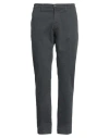 4/10 Four.ten Industry 4/10 Four. Ten Industry Man Pants Navy Size 42 Polyester, Cotton In Black