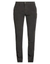4/10 Four.ten Industry 4/10 Four. Ten Industry Man Pants Dark Brown Size 40 Cotton, Elastane