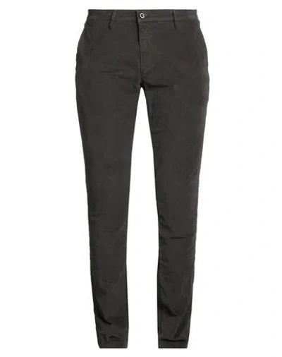 4/10 Four.ten Industry 4/10 Four. Ten Industry Man Pants Dark Brown Size 40 Cotton, Elastane