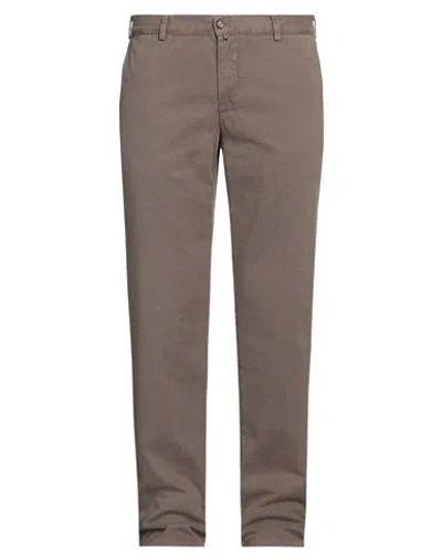 4/10 Four.ten Industry 4/10 Four. Ten Industry Man Pants Khaki Size 40 Cotton, Elastane In Gray